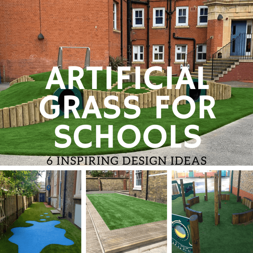 Blog Thumbnail: Artificial Grass for Schools- 6 Inspiring Design Ideas