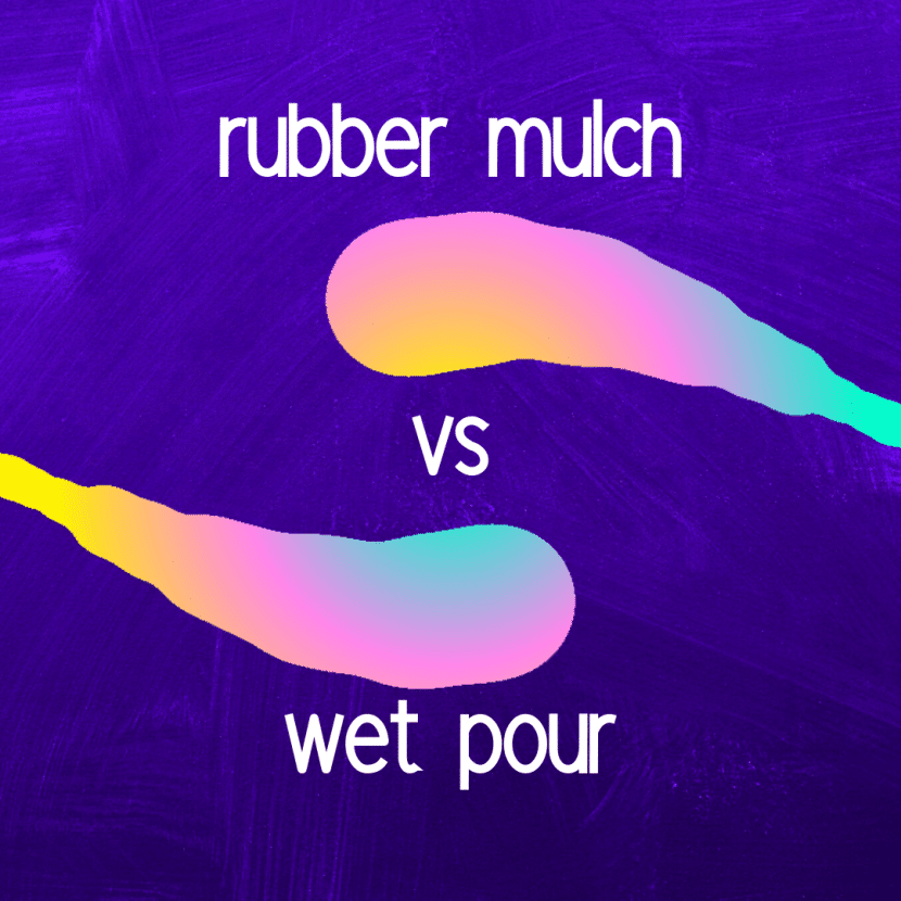Blog Thumbnail: Rubber Mulch vs Wet Pour