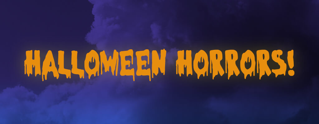 Blog Banner: Halloween Horrors!