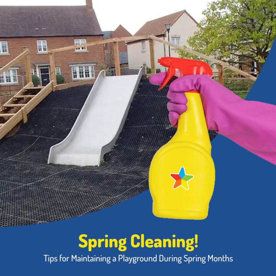 Blog Thumbnail: Spring Cleaning! Tips for Maintaining a Playground During Spring Months