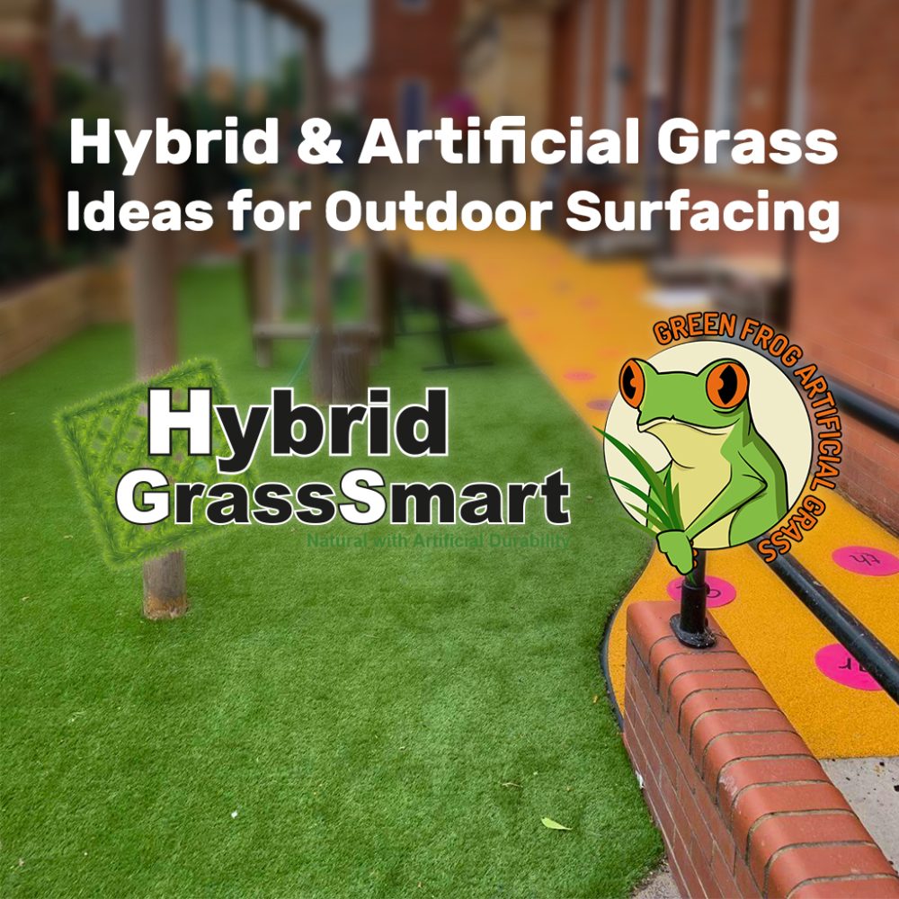 Blog Thumbnail: Hybrid & Artificial Grass Ideas for Outdoor Surfacing