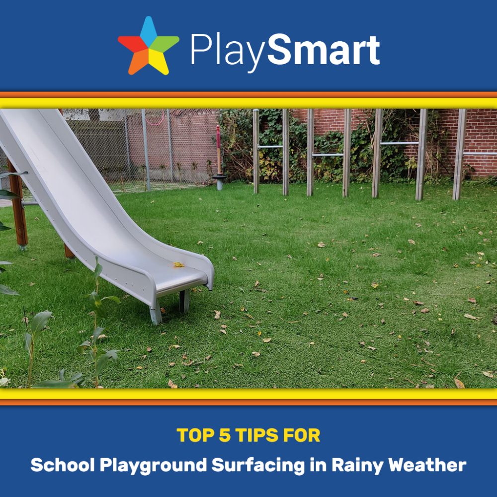 Blog Thumbnail: Top 5 Tips for School Playground Surfacing in Rainy Weather