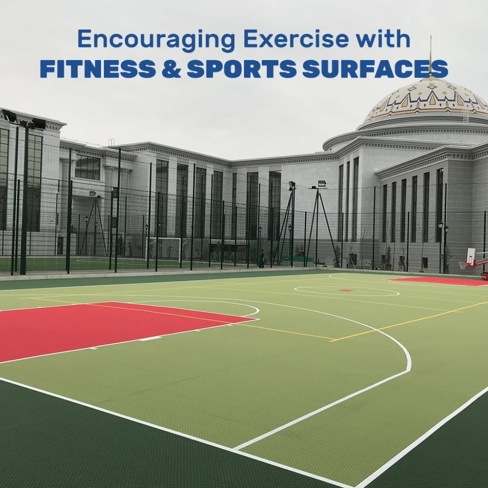 Blog Thumbnail: Encouraging Exercise with Fitness & Sports Surfaces