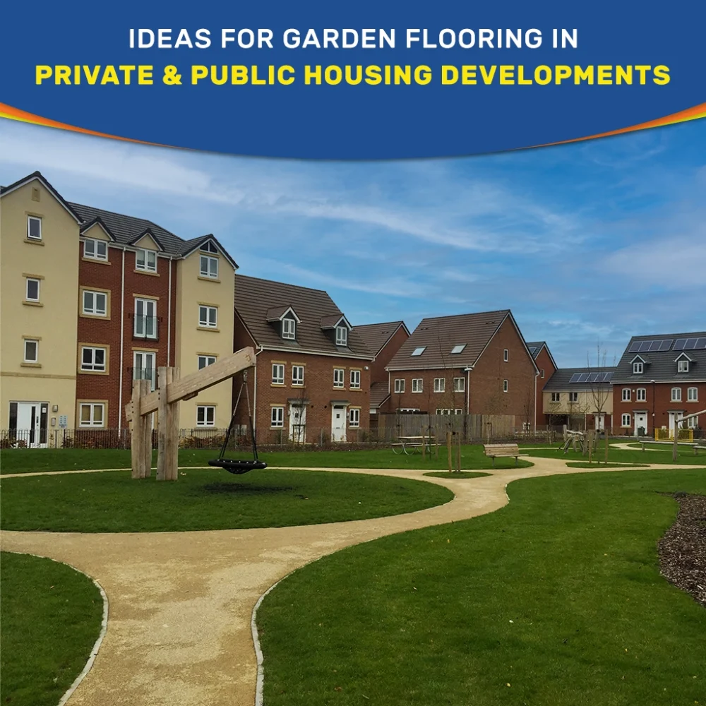 Blog Thumbnail: Ideas for Garden Flooring in Private & Public Housing Developments