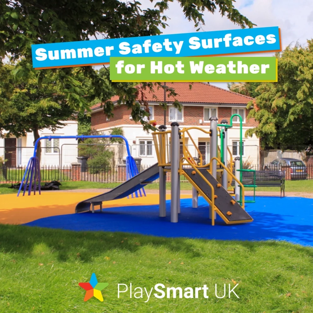 Blog Thumbnail: Summer Safety Surfaces for Hot Weather