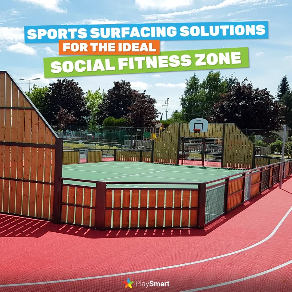 Blog Thumbnail: Sports Surfacing Solutions for the Ideal Social Fitness Zone