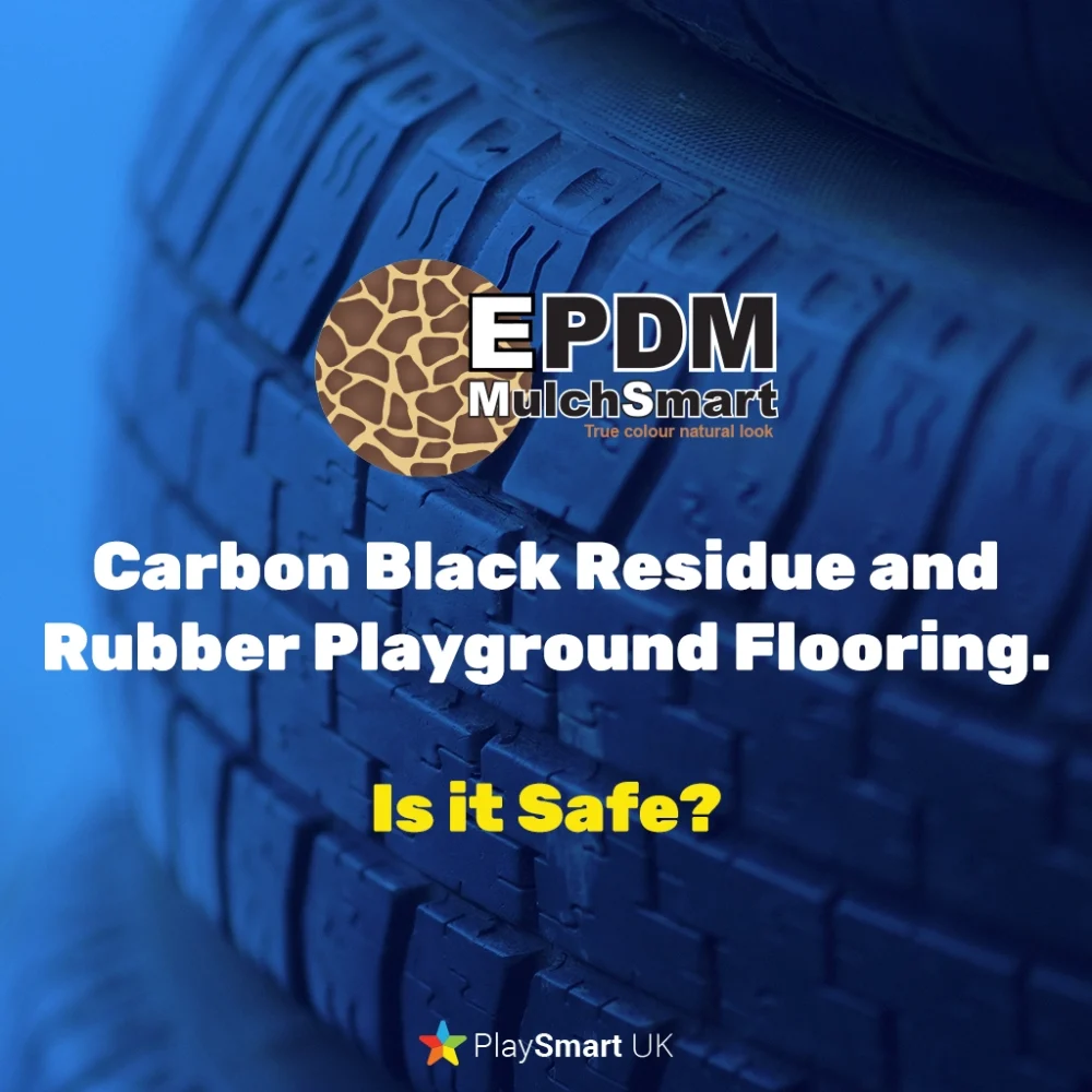 Blog Thumbnail: Carbon Black Residue and Rubber Playground Flooring - Is it Safe?