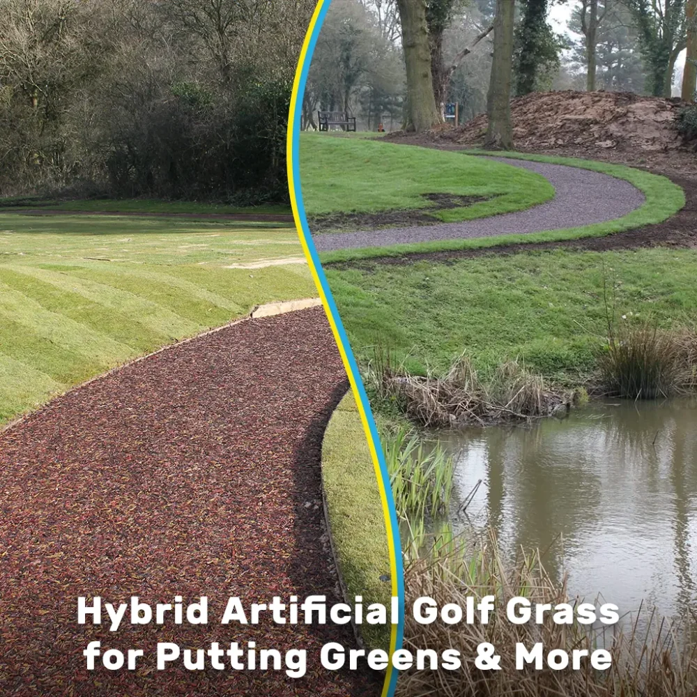 Blog Thumbnail: Hybrid Artificial Golf Grass for Putting Greens & More