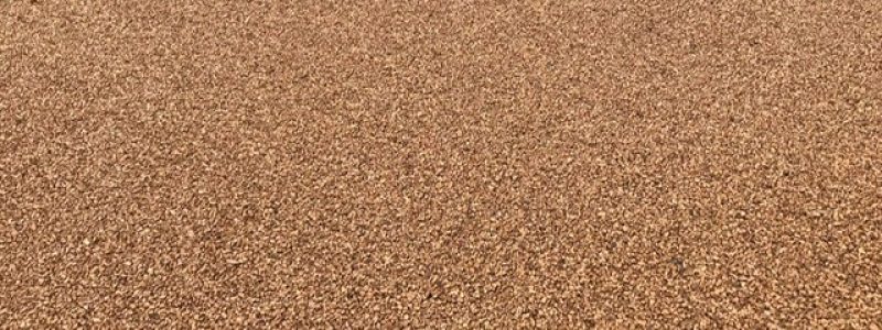Playsmart’s Corkeen cork-based safety surfacing in brown