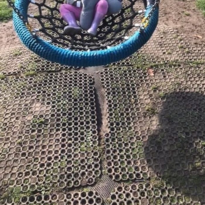 Rubber Grass Mats Bad Installation Grass mats gone wrong - separation
