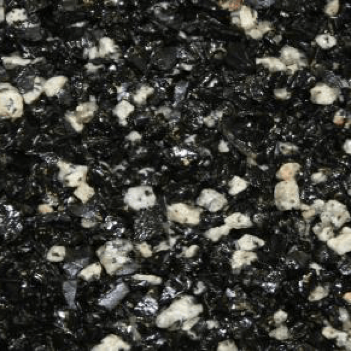 SmartPave Black and silver aggregate sample